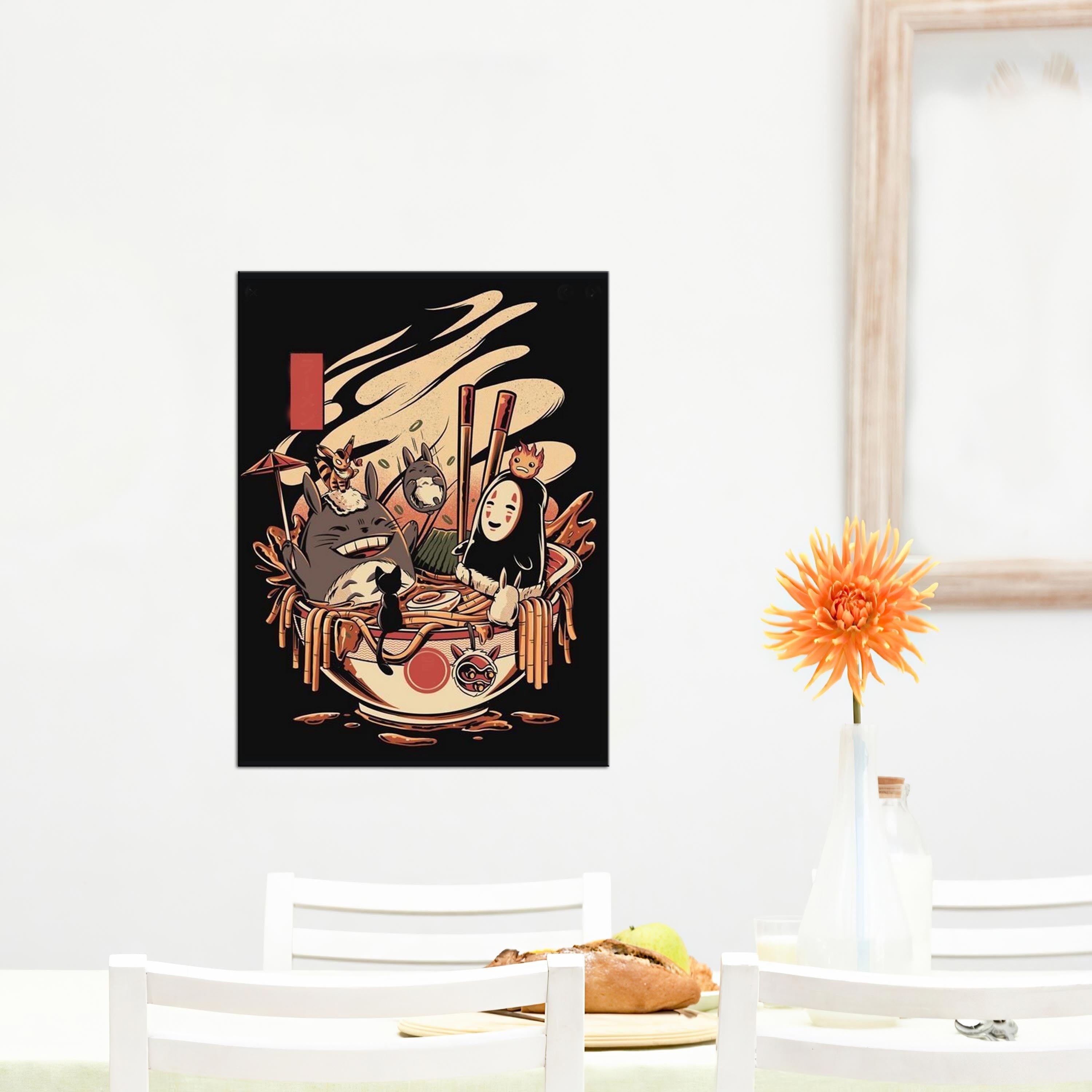 Animation Damian Noodles Art Canvas Poster