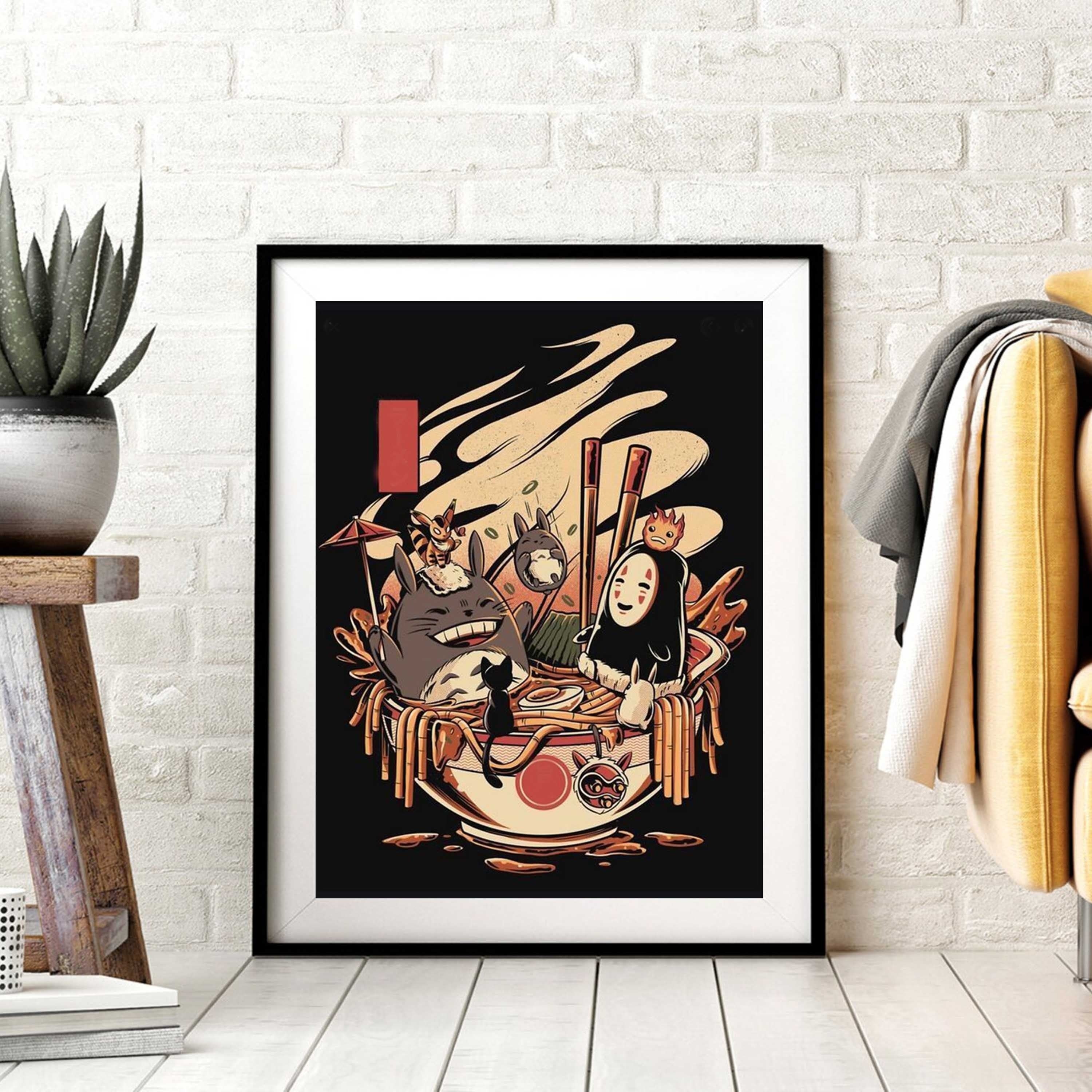 Animation Damian Noodles Art Canvas Poster