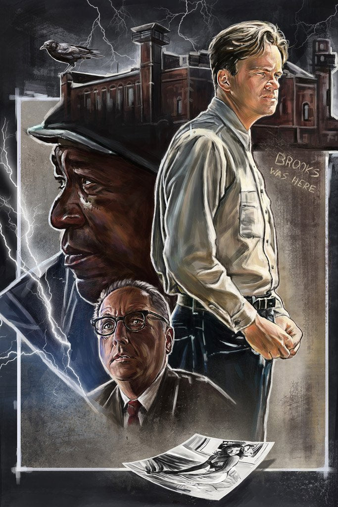 The Shawshank Redemption (1994) Movie Canvas Poster