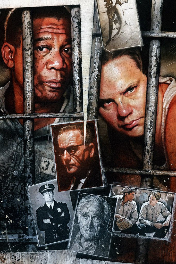 The Shawshank Redemption (1994) IMDB Top 250 Canvas Poster