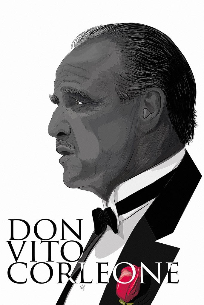 The Godfather (1972) Movie Canvas Poster
