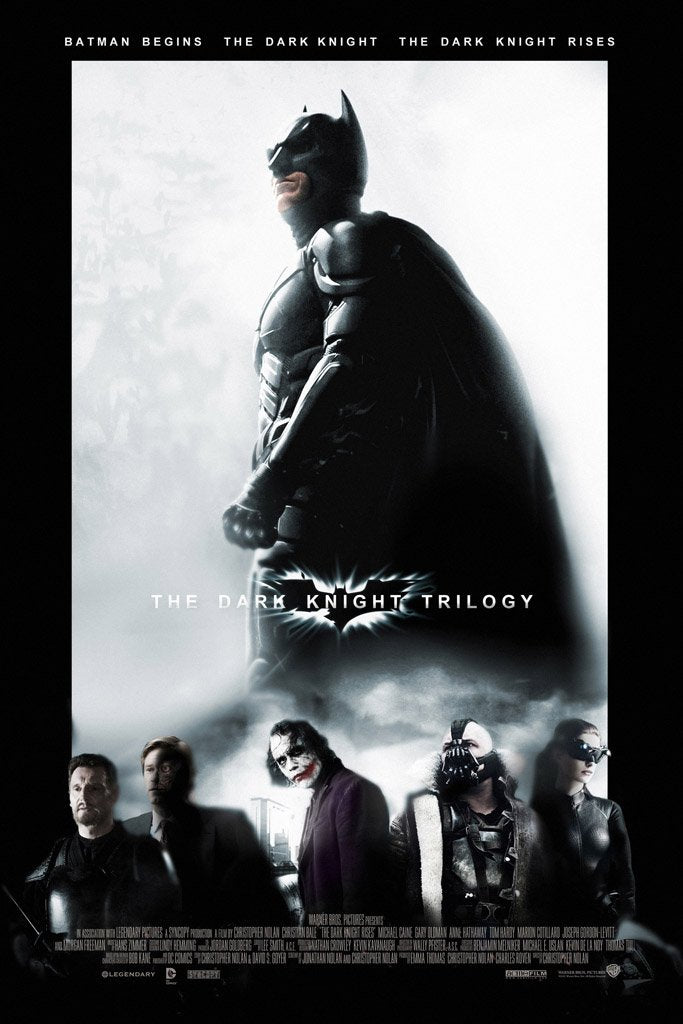 The Dark Knight (2008) Canvas Poster