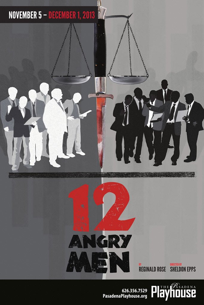 12 Angry Men (1957) Movie Canvas Poster