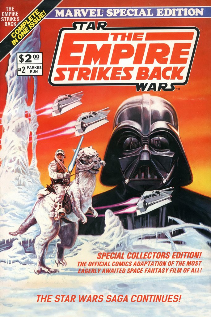 The Empire Strikes Back (1980) Canvas Poster