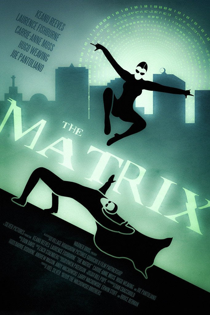 The Matrix (1999) Canvas Poster