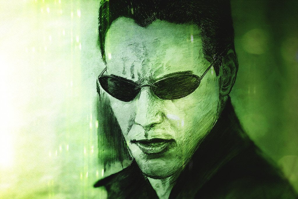 The Matrix (1999) Film Canvas Poster