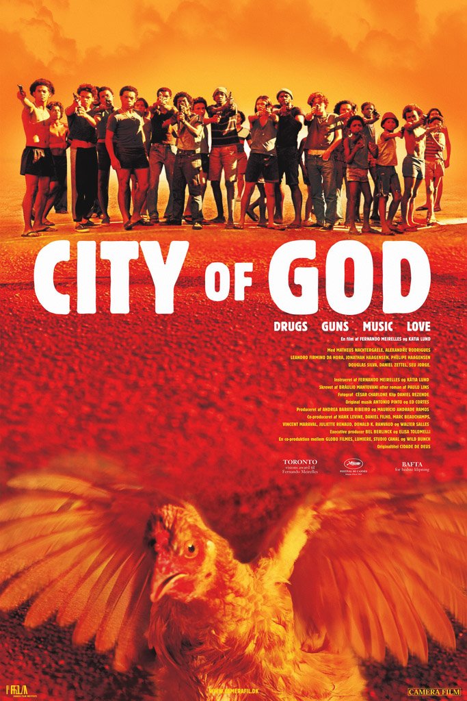 City of God (2002) IMDB Top 250 Canvas Poster