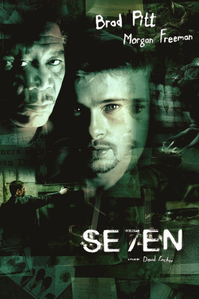 Se7en (1995) Canvas Poster