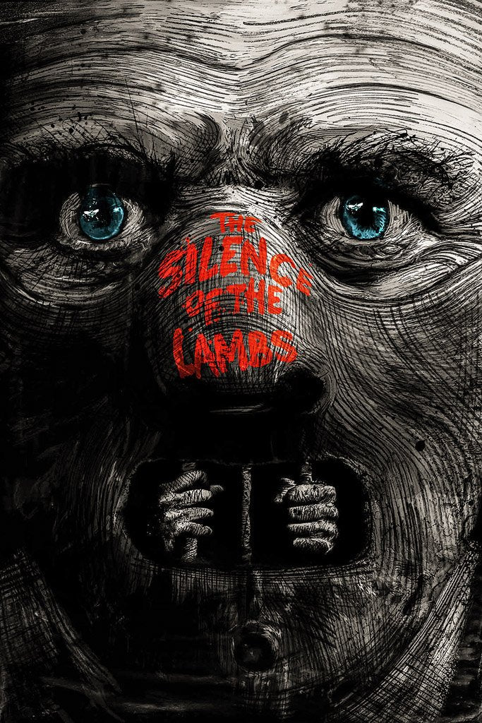 The Silence of the Lambs (1991) Movie Canvas Poster