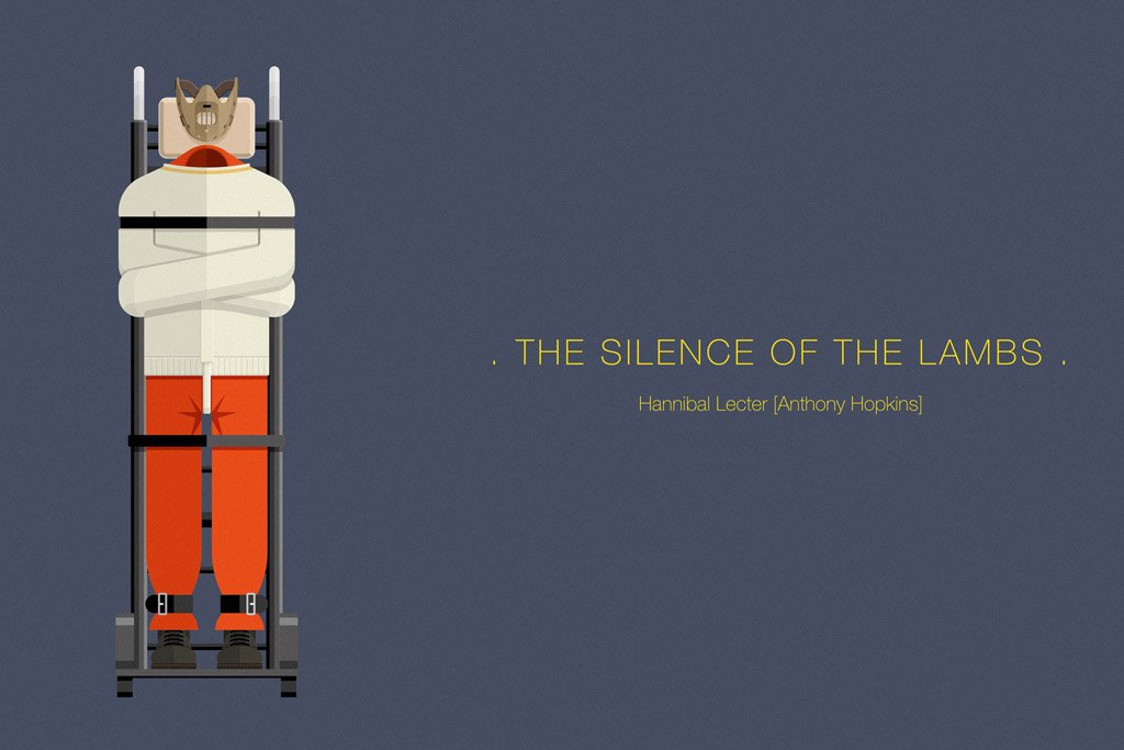 The Silence of the Lambs (1991) IMDB Top 250 Canvas Poster