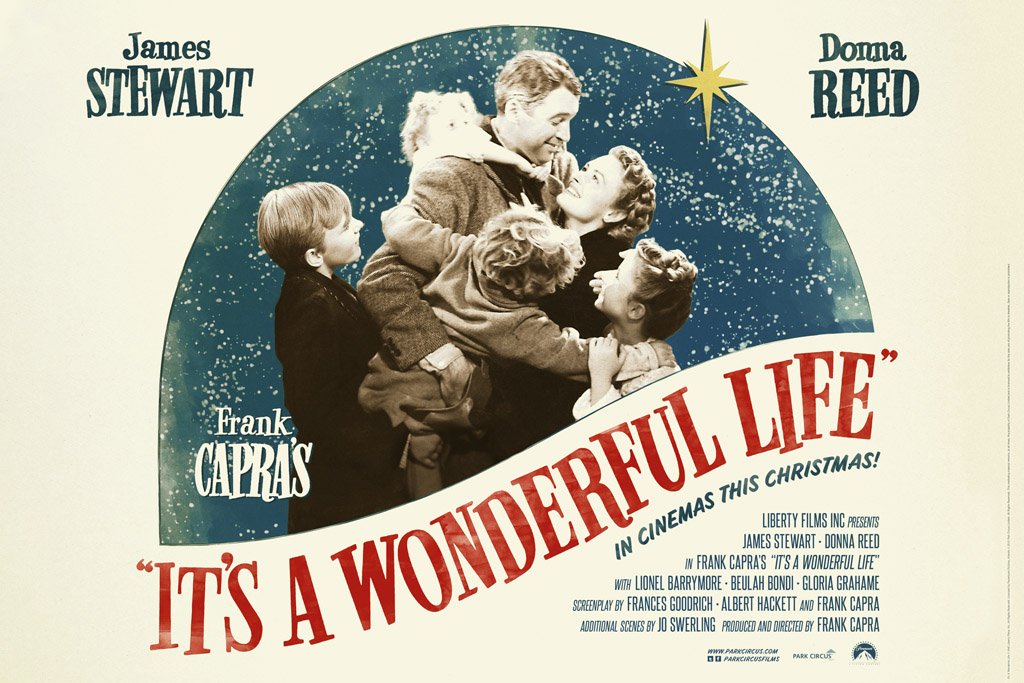 It's a Wonderful Life (1946) IMDB Top 250 Canvas Poster
