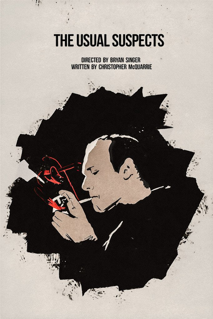 The Usual Suspects (1995) Movie Canvas Poster