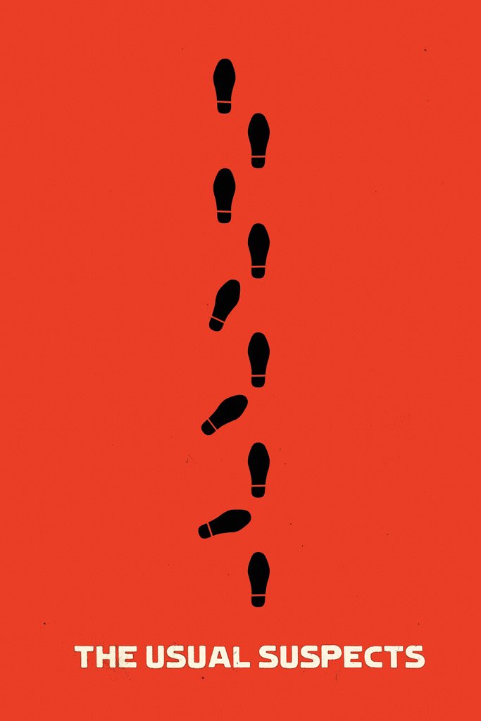 The Usual Suspects (1995) IMDB Top 250 Movie Canvas Poster