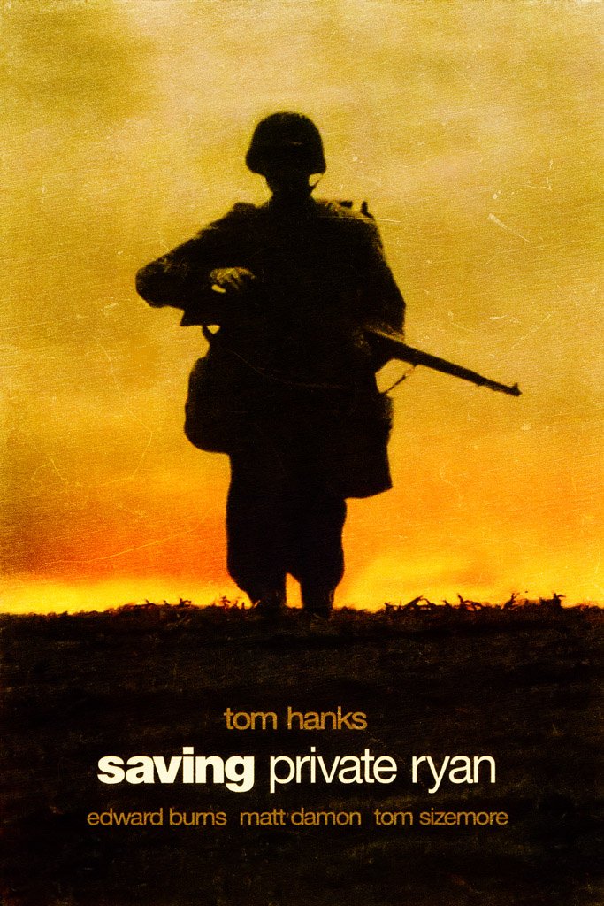 Saving Private Ryan (1998) IMDB Top 250 Canvas Poster