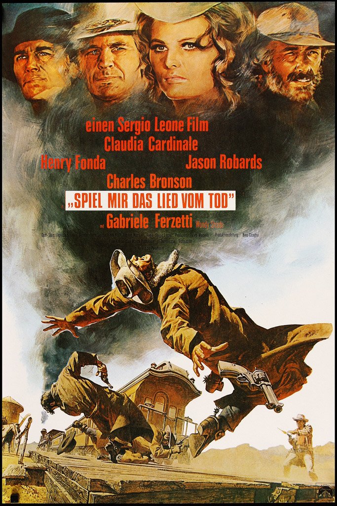 Once Upon a Time in the West (1968) Canvas Poster
