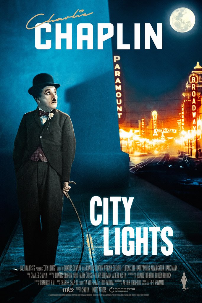 City Lights (1931) Canvas Poster