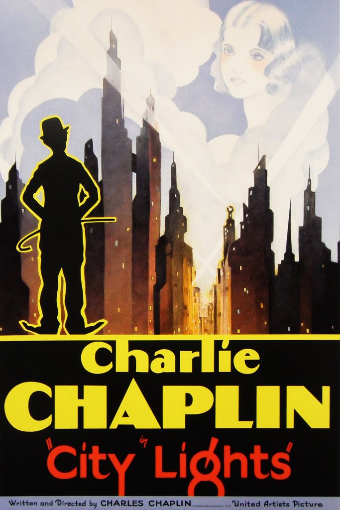 City Lights (1931) IMDB Top 250 Canvas Poster