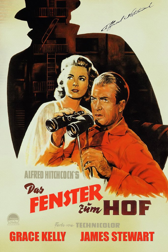 Rear Window (1954) Canvas Poster