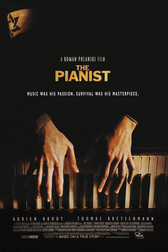 The Pianist (2002) Canvas Poster