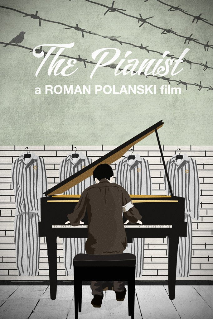 The Pianist (2002) Movie Canvas Poster