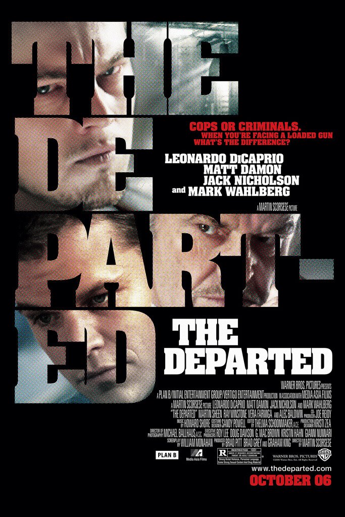 The Departed (2006) Canvas Poster