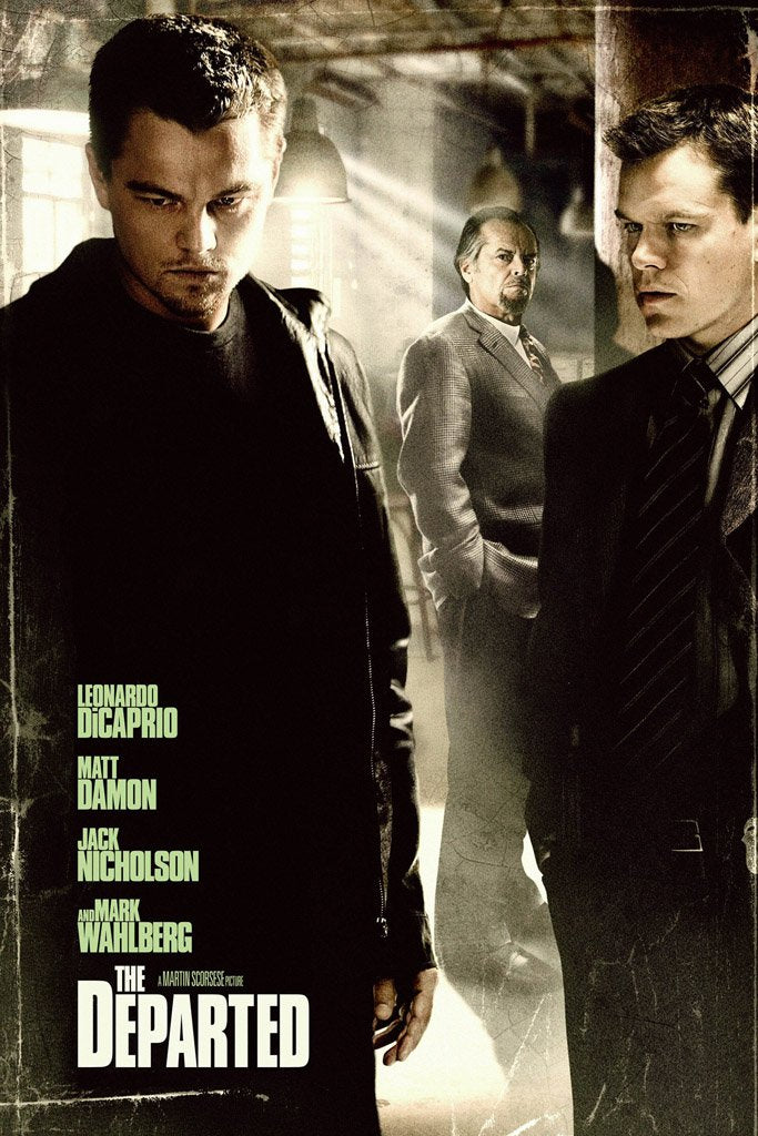The Departed (2006) IMDB Top 250 Canvas Poster