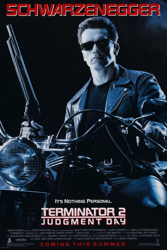 Terminator 2 Judgment Day (1991) Canvas Poster