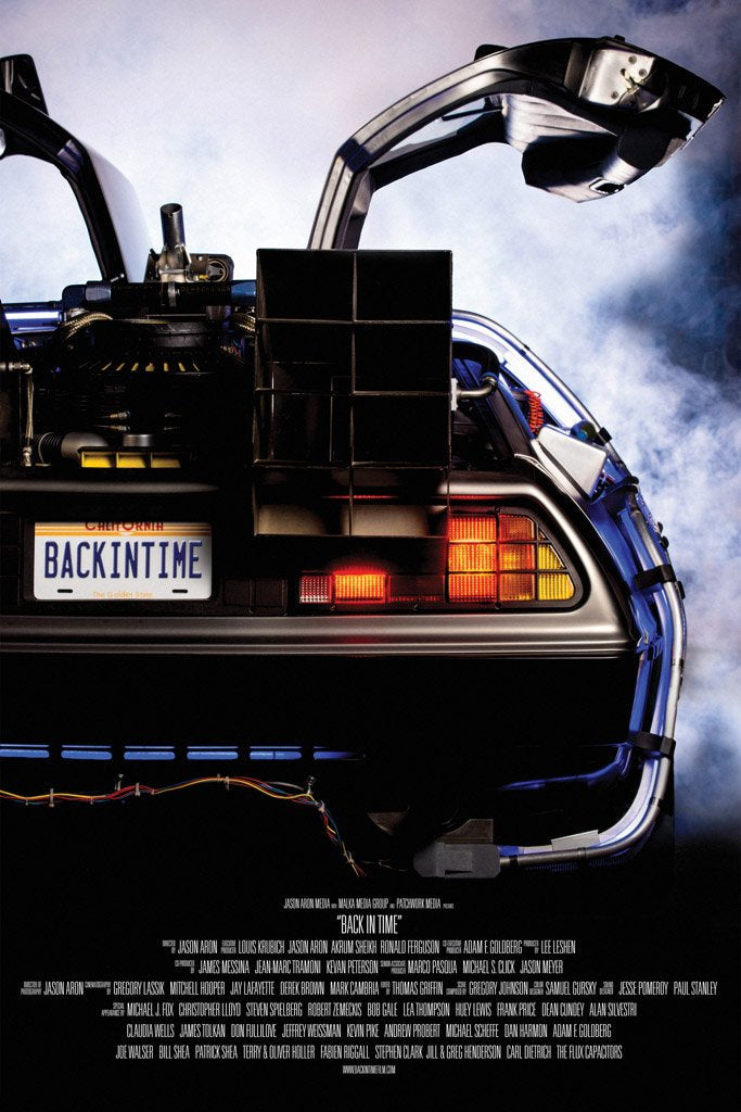 Back to the Future (1985) Canvas Poster