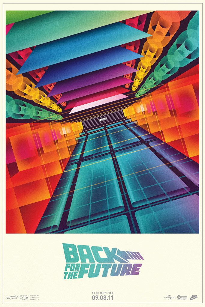 Back to the Future (1985) Movie Canvas Poster