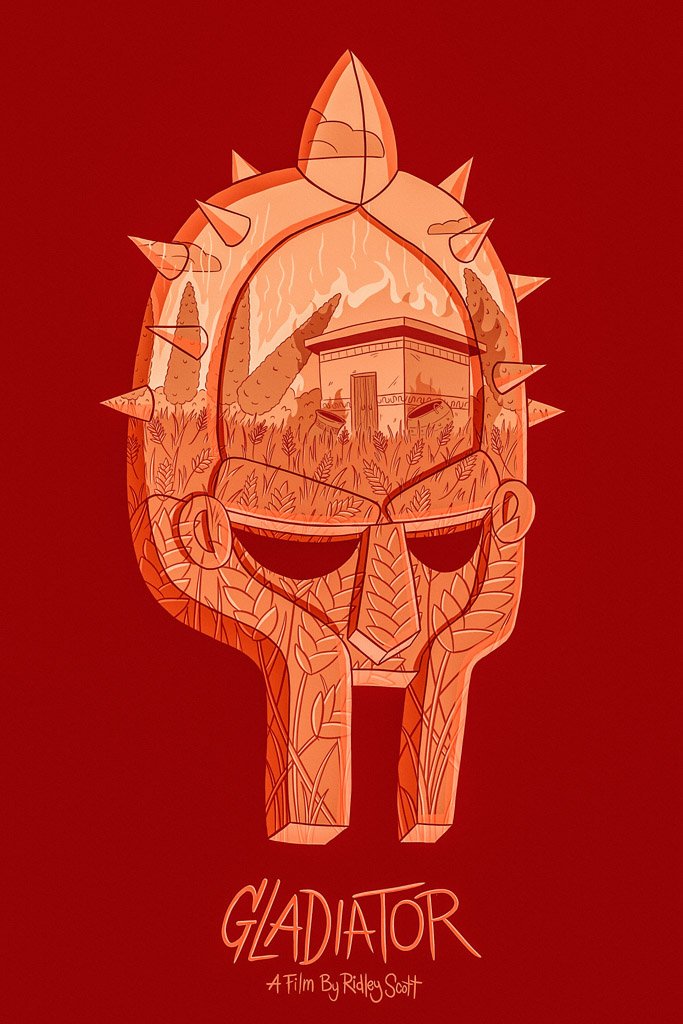 Gladiator (2000) Movie Canvas Poster