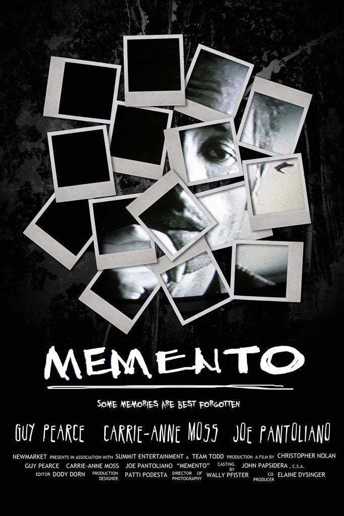Memento (2000) Movie Canvas Poster