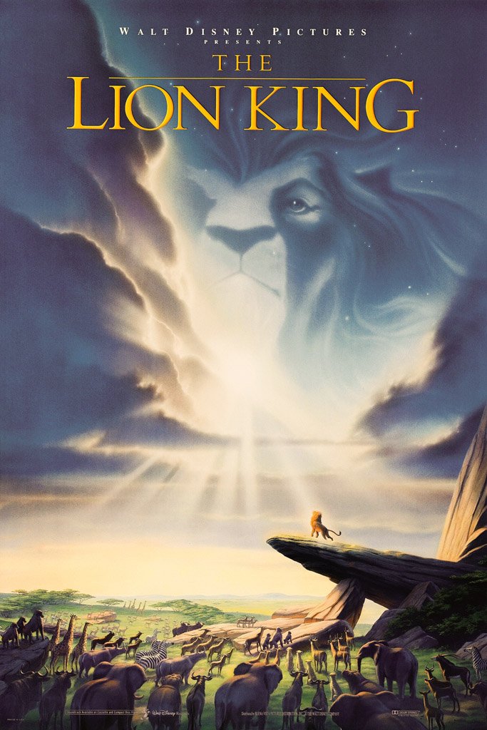 The Lion King (1994) Canvas Poster
