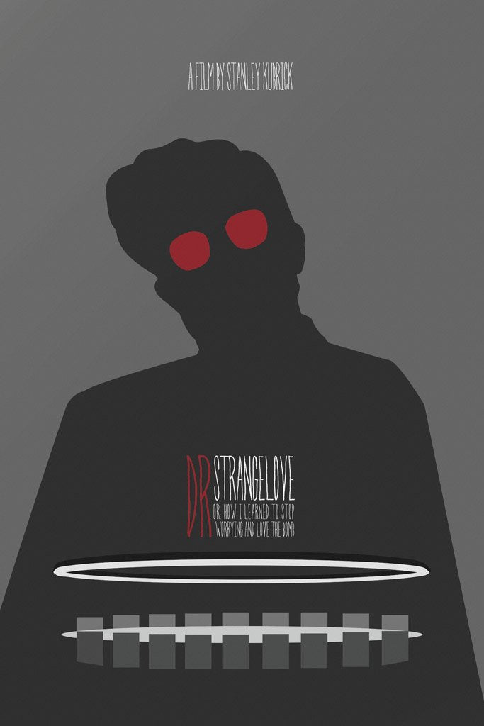 Dr. Strangelove or: How I Learned to Stop Worrying and Love the Bomb (1964)  Film Canvas Poster
