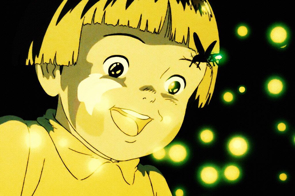 Grave of the Fireflies (1988) Canvas Poster