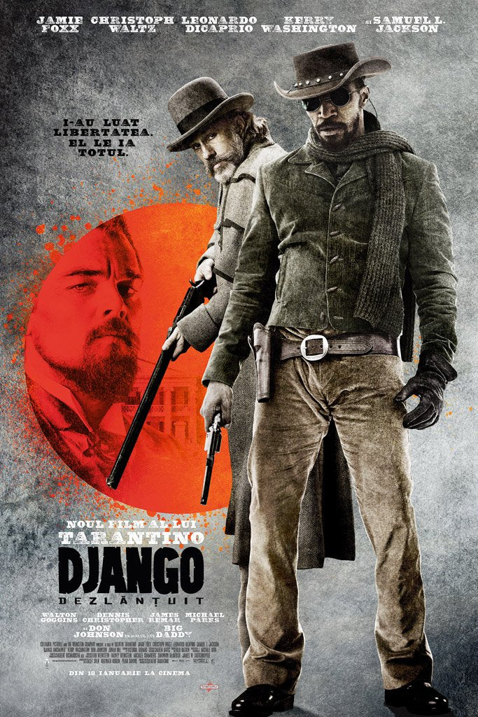 Django Unchained (2012) Canvas Poster