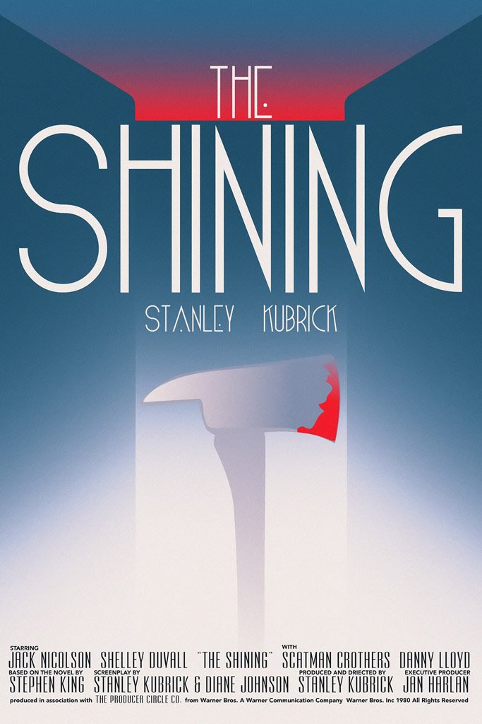The Shining (1980) IMDB Top 250 Canvas Poster