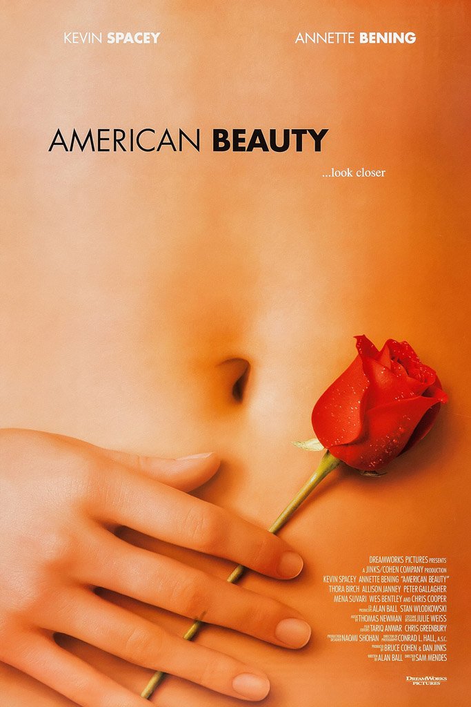 American Beauty (1999) Canvas Poster