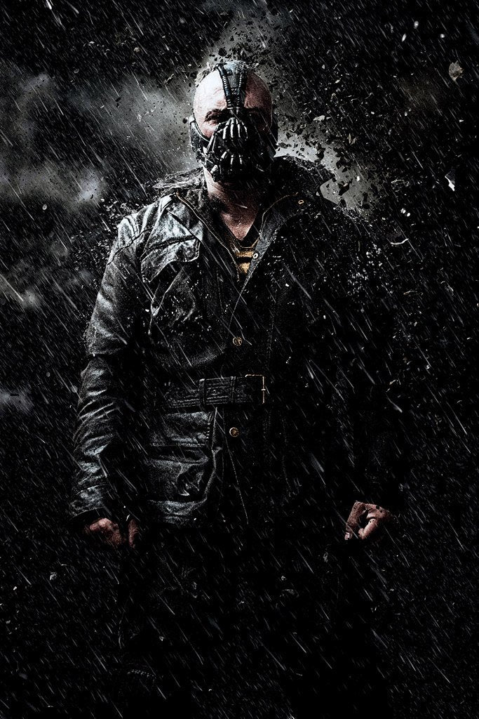 The Dark Knight Rises (2012) IMDB Top 250 Canvas Poster