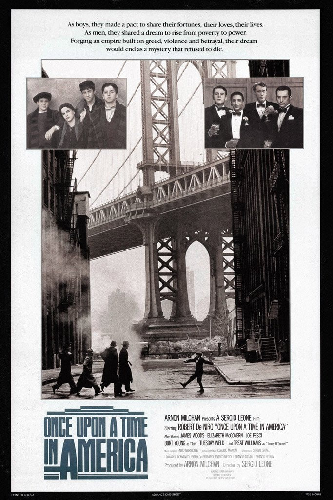 Once Upon a Time in America (1984) Canvas Poster