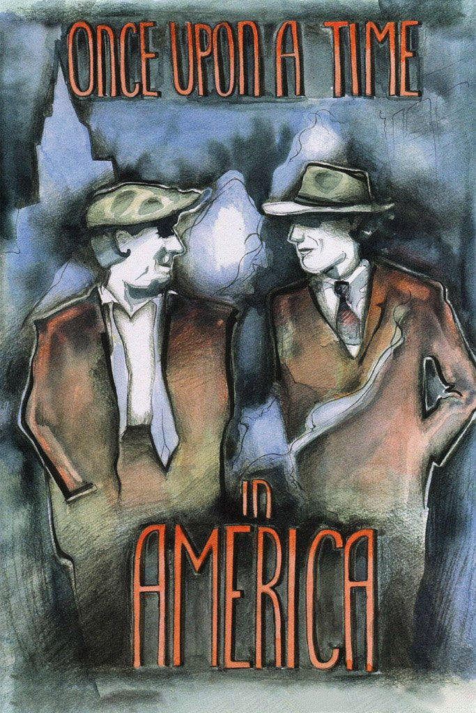 Once Upon a Time in America (1984) Movie Canvas Poster