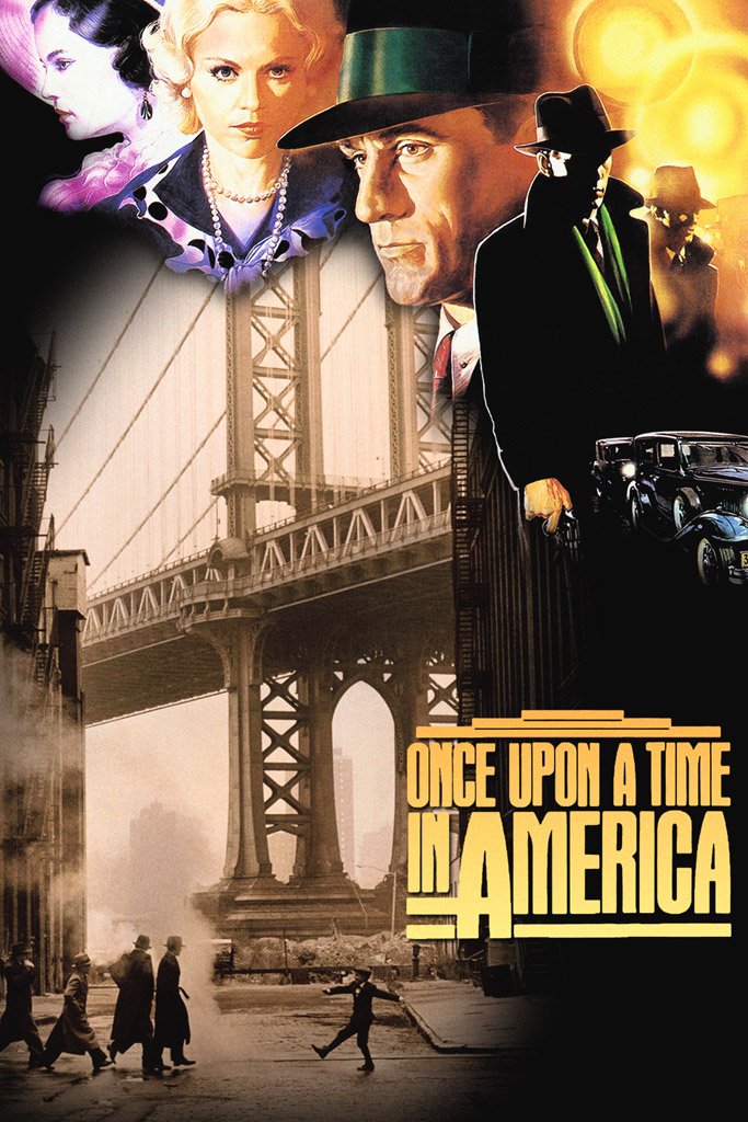 Once Upon a Time in America (1984) IMDB Top Movie Canvas Poster