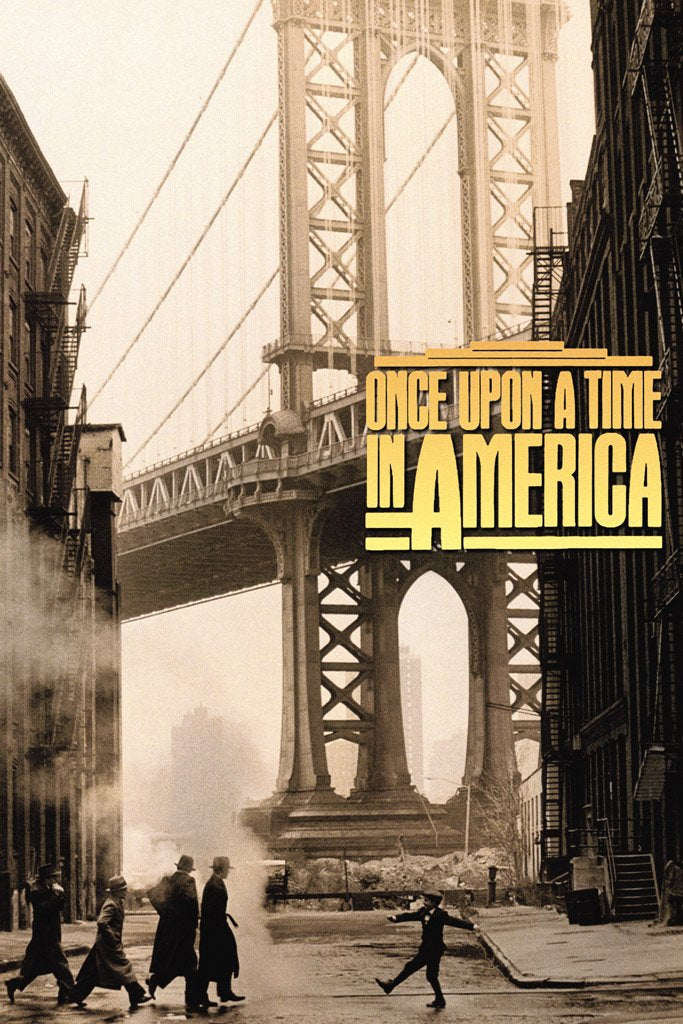 Once Upon a Time in America (1984) IMDB Top 250 Movie Canvas Poster