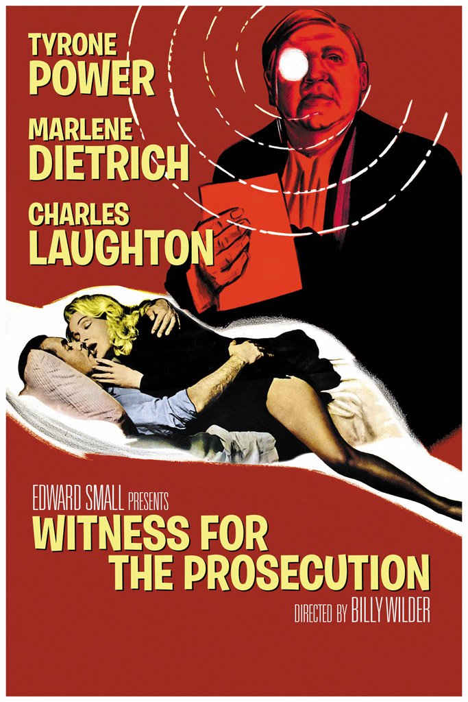 Witness for the Prosecution (1957) Movie Canvas Poster