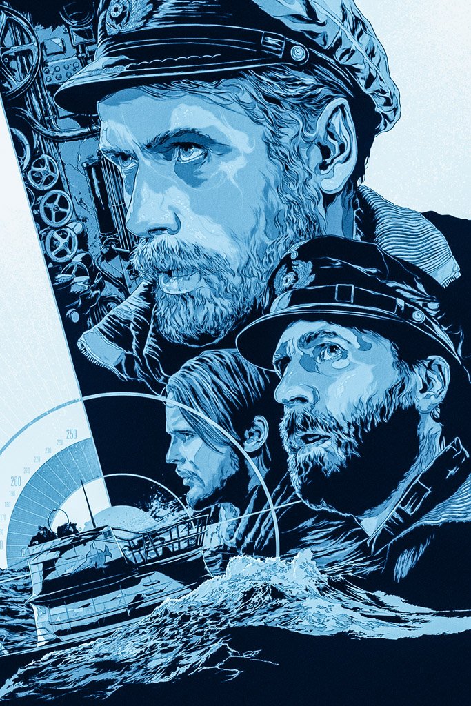 Das Boot (1981) Movie Canvas Poster