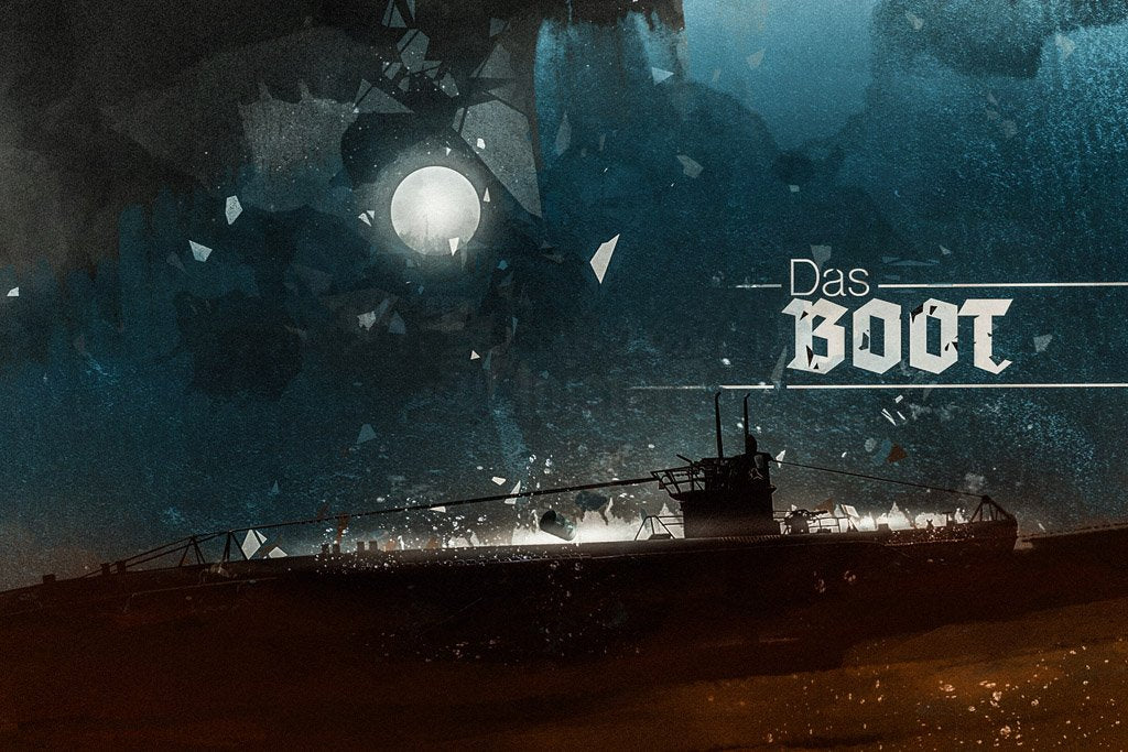 Das Boot (1981) IMDB Top 250 Canvas Poster