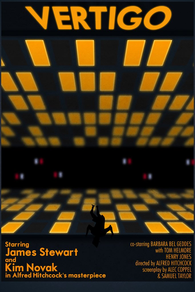 Vertigo (1958) IMDB Top 250 Canvas Poster