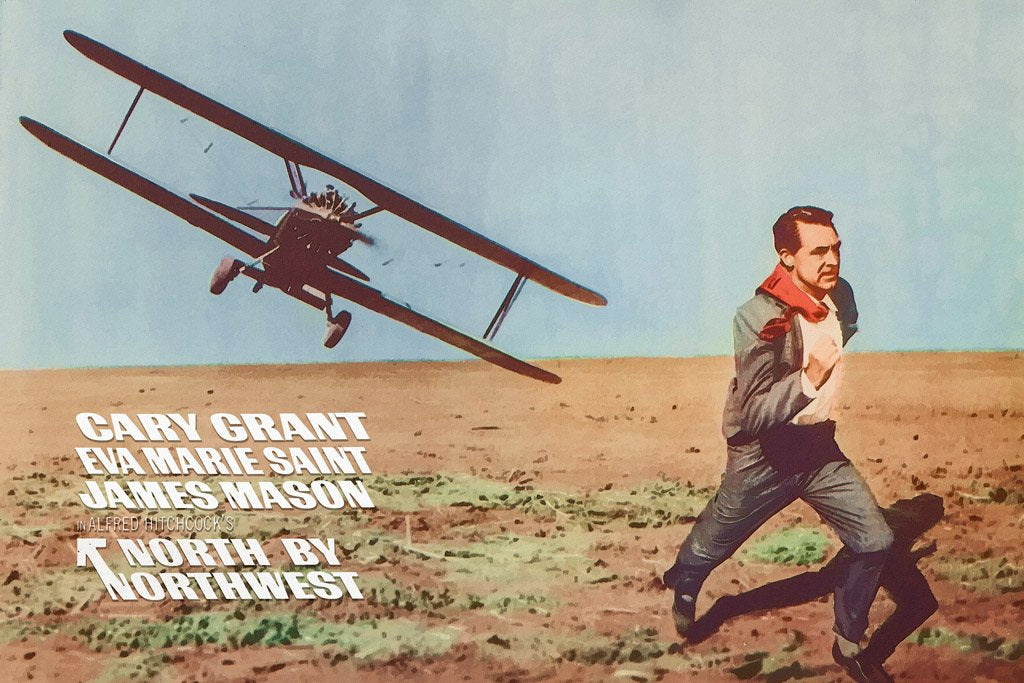 North by Northwest (1959) IMDB Top 250 Canvas Poster