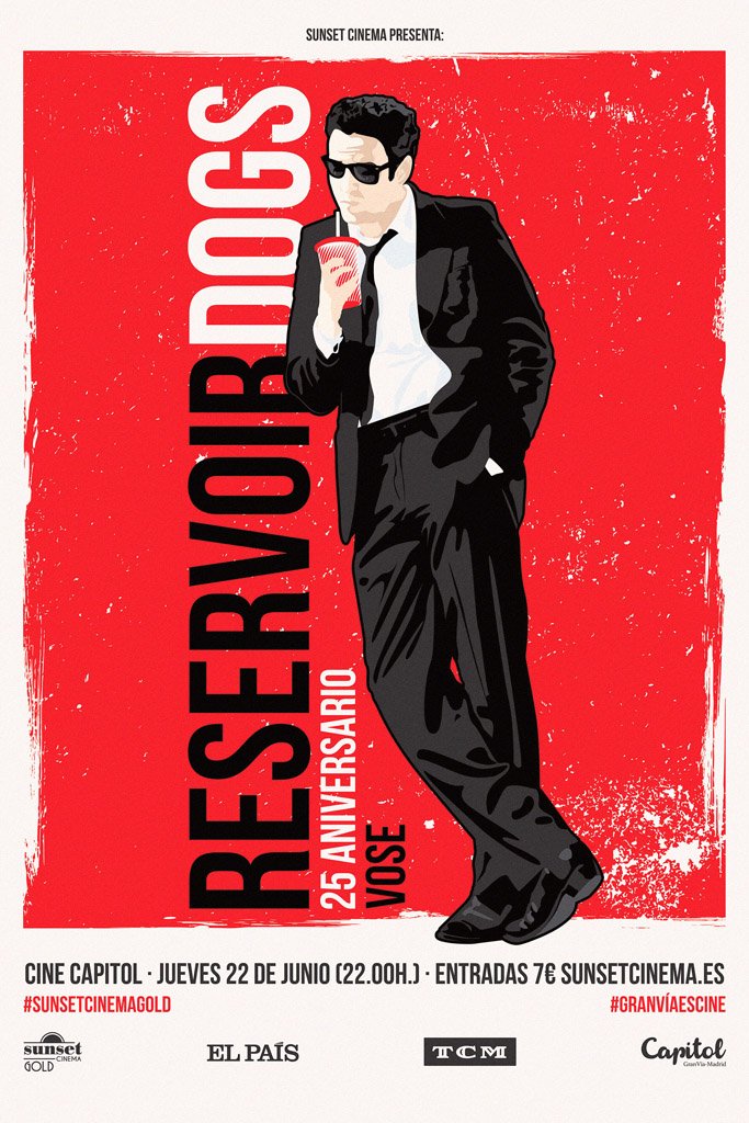 Reservoir Dogs (1992) IMDB Top 250 Movie Canvas Poster