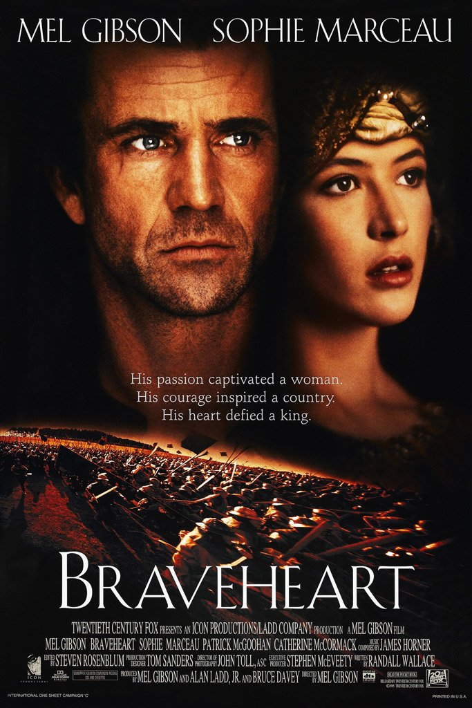 Braveheart (1995) Canvas Poster