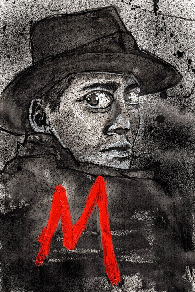 M (1931) Movie Canvas Poster